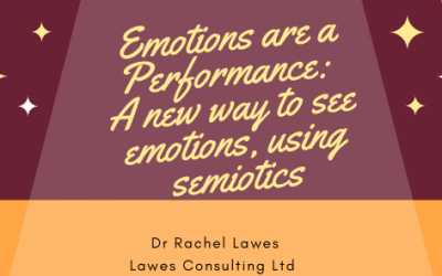 Emotions are a Performance: A new way to see emotions, using semiotics.