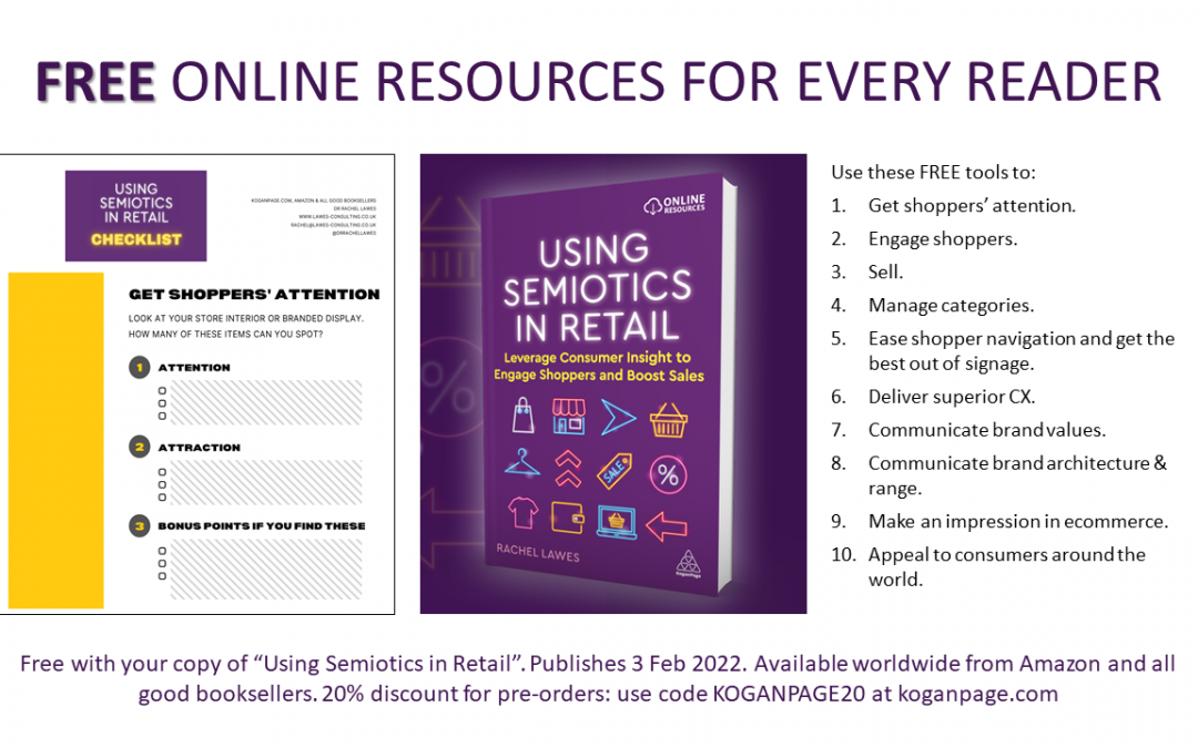Using Semiotics in Retail: FREE ONLINE RESOURCES FOR EVERY READER.