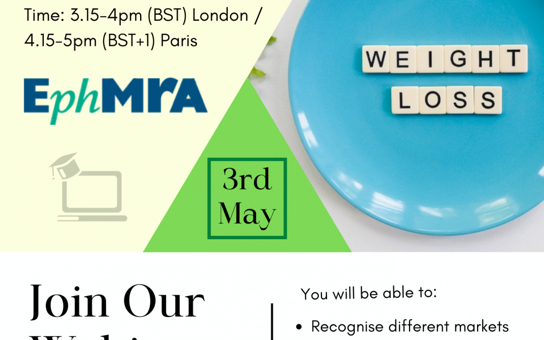 THERE’S STILL TIME! Dr. Rachel Lawes – EPHMRA Tuesday 3 May 2022