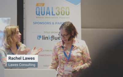 WATCH NOW! QUAL360EU Berlin – Dr. Rachel Lawes & Unilever