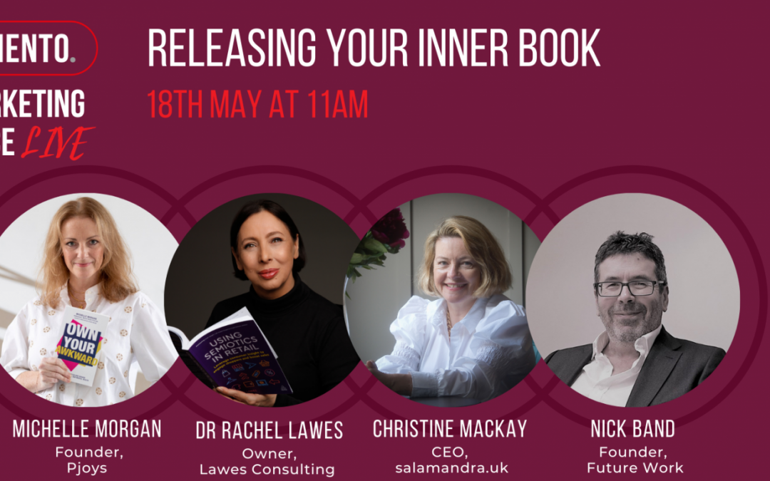 DR. RACHEL LAWES (18th MAY) RELEASING YOUR INNER BOOK / PIMENTO MARKETING SPICE LIVE!