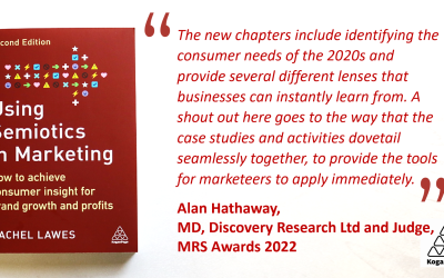 BRAND NEW EDITION of USING SEMIOTICS IN MARKETING!