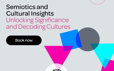 THE MRS SEMIOTICS & CULTURAL INSIGHTS CONFERENCE, 1ST FEBRUARY!