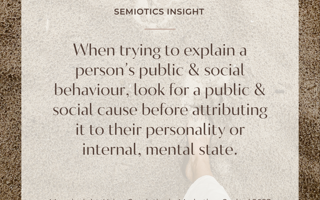 What causes social behaviour?